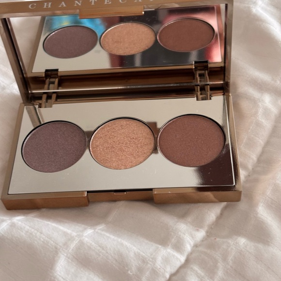 Chantecaille Bronze and Teal Turtle Case - Picture 6 of 8